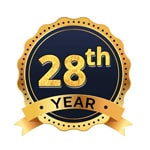 badge-28th 29th year of service